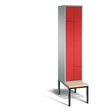 C+P Z-Garderobenschrank Classic, H2090xB420xT510mm