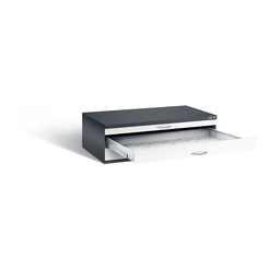 C+P Flachablageschrank Serie 7100_7200, H420xB1350xT960mm