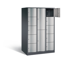 C+P Kombi-Schließfachschrank Resisto, H1950xB1148xT740mm
