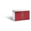 C+P Flachablageschrank Serie 7100_7200, H760xB1100xT765mm