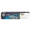 HP Tintenpatrone J3M70A 981A 6.000Seiten gelb