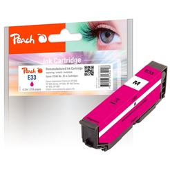 Peach Tintenpatrone magenta kompatibel zu Epson No. 33 m, T3343