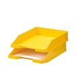 Briefkorb, Sortierkorb DIN A4 bis C4, stapelbar, gelb