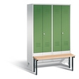 C+P Garderobenschrank Classic, H1850xB1190xT500mm