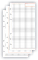 bind® Notizeinlage kariert Medium A6