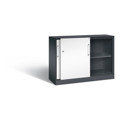 C+P Sideboard mit Schiebetüren Asisto, H915xB1200xT435mm