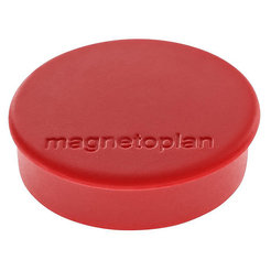 Magnet DISCOFIX HOBBY, Ø 25 mm, VE 100 Stk, rot