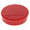 Magnet DISCOFIX HOBBY, Ø 25 mm, VE 100 Stk, rot