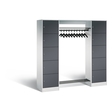C+P Offene Garderobe Serie 8070, H1950xB1870xT480mm