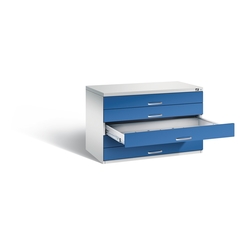 C+P Flachablageschrank Serie 7100_7200, H760xB1100xT765mm