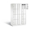 C+P XL-Kombi-Schließfachschrank Resisto, H1950xB1148xT640mm