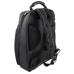 MONOLITH 2000003012 - Laptop Rucksack 15,6", Schwarz 39,8x31x6,5 cm 