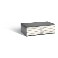 C+P Flachablageschrank Serie 7100_7200, H420xB1350xT960mm