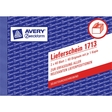 AVERY Zweckform® Lieferschein, A6 quer, 2fach, selbstdurchschreibend, 1. / 2. Blatt bedruckt, Papier, weiß / gelb, 2 x 40 Blatt