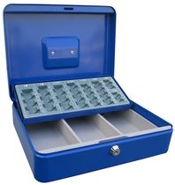 ACROPAQ TS0015B - Geldkoffer 300x240x90mm  Blau