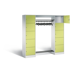 C+P Offene Garderobe Serie 8070, H1950xB1870xT480mm
