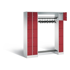 C+P Offene Garderobe Serie 8070, H1950xB2100xT480mm