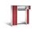 C+P Offene Garderobe Serie 8070, H1950xB2100xT480mm