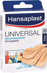 Hansaplast® Pflaster Universal/1009266 B 1,9/B 3/B 5 cm/Ø2,3 cm 20