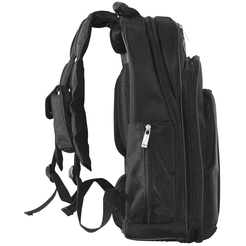 MONOLITH 2000003012 - Laptop Rucksack 15,6", Schwarz 39,8x31x6,5 cm 