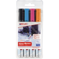 edding Glasboardmarker 95 4-95-4-999 1,5-3mm sortiert 4St.