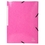 EXACOMPTA Eckspannmappe Iderama/55824E 240x320 mm Manilakarton 425 g/m² rosa