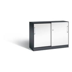 C+P Sideboard mit Schiebetüren Asisto, H915xB1200xT435mm