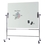 BI-OFFICE GQR0350 - Drehbare Glastafel, magnetisch, 120x90 cm, Weiß
