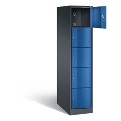 C+P XXL-Schließfachschrank Resisto, H1950xB396xT740mm