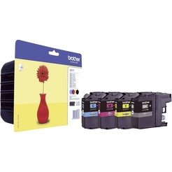 brother® Tintenpatrone/LC121VALBPDR schwarz cyan magenta yellow