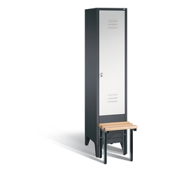 C+P Garderobenschrank Classic, H1850xB420xT500mm