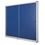 Bi-silque Schaukasten EXHIBIT/VT660207160 12xA4 Schiebefenster blau