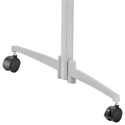 magnetoplan® Moderationstafel /MAG1151301, 1200 x 1500 mm, zweitlg., 9 kg, grau