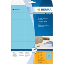 HERMA SPECIAL A4 Farbige Etiketten 20 Blatt / Packung ablösbar