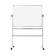 Bi-silque Whiteboard REVOLVER/QR0704 200x100cm Emaille mobil drehbar weiß