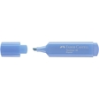 FABER-CASTELL Textmarker Textliner 46, Pastel, Einweg, Keilspitze, 1 / 2 / 5 mm, Schaftfarbe: in Schreibfarbe, Schreibfarbe: ultramarin