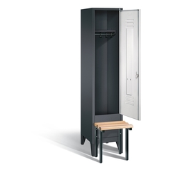 C+P Garderobenschrank Classic, H1850xB420xT500mm