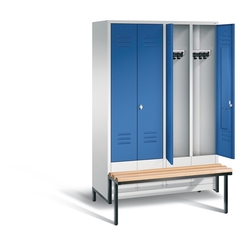 C+P Garderobenschrank Classic, H1850xB1190xT500mm