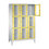 CP CLASSIC Fächerschrank, Fachhöhe 510 mm, mit Füßen, 9 Fächer, Breite 1200 mm Tür schwefelgelb