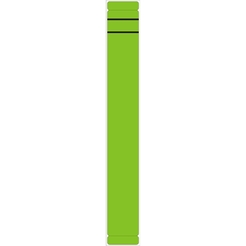 STAPLES® Rückenschild, selbstklebend, Papier, schmal / lang, 39 x 289 mm, grün (10 Stück)
