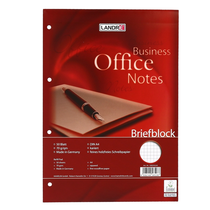 Landr? Briefblock Work
