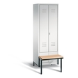 C+P Garderobenschrank Classic, H1850xB610xT500mm