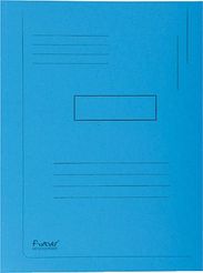 EXACOMPTA Einschlagmappe /445006E blau Karton 280 g/m²