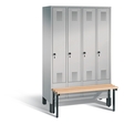C+P Garderobenschrank Evolo, H1850xB1190xT815mm
