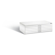C+P Flachablageschrank Serie 7100_7200, H420xB1350xT960mm