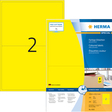 HERMA SPECIAL A4 Farbige Etiketten 100 Blatt / Packung