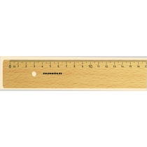 RUMOLD Holzlineale, FL230-20, natur, Holz, 20cm