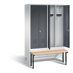 C+P Garderobenschrank Classic, H1850xB1190xT500mm