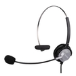 hama® Headset, mit 2,5 mm Klinken-Buchse, Kopfbügel, Mono, schwarz/silber