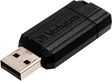 Verbatim USB-Stick/49065 64 GB PinStripe 2.0 schwarz